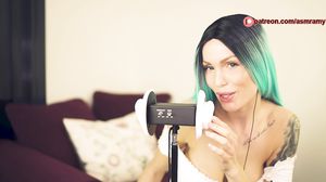 ASMR Ear licking