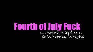 Whitney wright & Rosalyn Sphinx - Fourth Of July Fuck