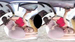 VR 180 - JENNA SATIVA AND LEXI BELLE ENGAGE IN HOT, STE