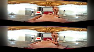 VR 180 MONOSCOPIC ADRIA RAE RIDES THAT DICK LIKE NO TOM