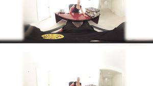 VR 360 - SHORT HAIRED HOTTIE RYAN KEELY FUCKING LUCKY G