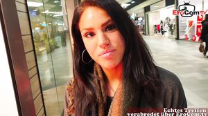 german amateur skinny latina teen public pickup