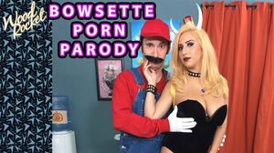 April O'neil - The Bowsette Porn Parody in HD
