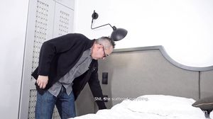 Sweetie Plum - Angry man punishes the cutie for the mess she makes