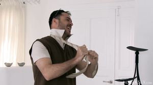 Kari Takes a Cumshot to the Face after Getting Her Pussy Pounded