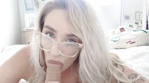 Hot Blonde Showing Off