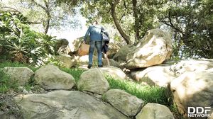 Petite Asian teen Vina Sky's tight young pussy fucked hard by monster cock GP696