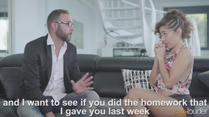 Sweet18 - Melody Petite Twerking In Front Of Her Teache