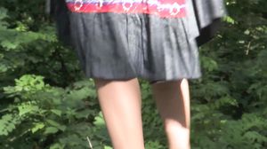 Loreen in the forest