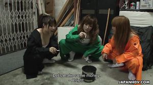 Japanhdv - Tsubasa Miyashita and girls sucking dick