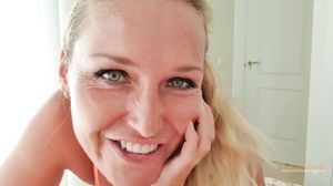 EU Wife Sucked A Big Cock