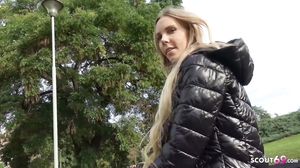 GERMAN SCOUT - BEST MILF FLORANE TALK TO FUCK FOR CASH