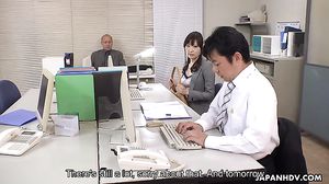 Japanhdv - Noeru Mitsushima sucks colleague’s