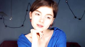 Spunky Short Haired Brunette Shows Off Her Tight Petite