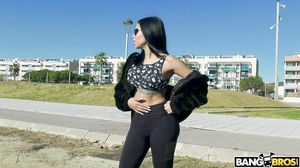Canela Skin - Public Anal and Squirting With Canela Ski