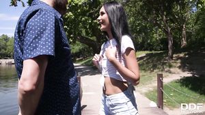 Megan Venturi – Double Penetration For Dirty Damsel in HD