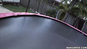 Ava Addams - Busty MILF outdoors and fucked hard