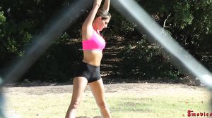 She loves to fuck the peeping tom