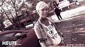 Outdoor ficken ohne Gummi mit deutscher jungen Hausfrau