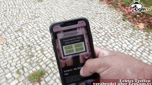 Dünne Latina bei privaten Sexdate mit fremden Deutschen