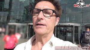 Heiße fremde blonde MIlf beim deutschen Sextreffen