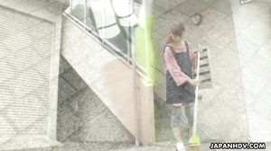 Yui Misaki - Horny Busty Wife Sucks Tenant’s Cock