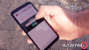 German Busty On Street