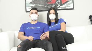 The horny couple is not afraid of coronavirus