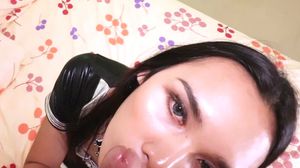 Ladyboy Nat Gives Blowjob And Ass Fucked Bareback