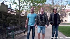 NoRestForTheAss, Lina Arian first DP with gapes, 3 swallow, balls deep anal fucking