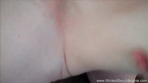 Cum On Granny's Big Fake Tits