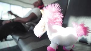 Pink Unicorn Kendra Gets Pounded by BBC