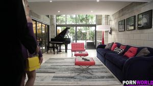 Naughty blonde American nympho Khloe Kapri her her puss