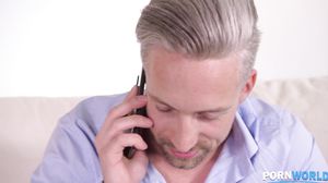 Horny Liya Silver wants her step-daddy's big cock burie