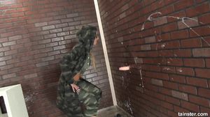 Silvia Dellai Army Chick Silvia Is Ready For Cum Shot B