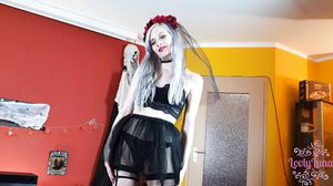 Lovlyluna - first time dirty talk - halloween 2019 edi