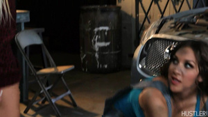 Rikki Six - Hustler Kiera King & - Girl On Girl Oil