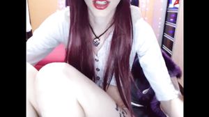 Webcam skinny teen dildo pussy play and footfetish