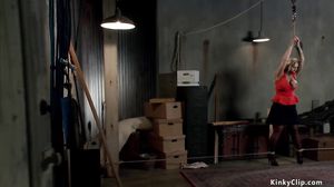 Dude fucks bound hostages