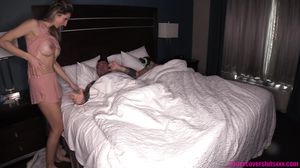 Sneak Fucking My Step Mom Next To My Girlfriend