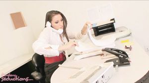 Secretary Seductions - Celeste Star & Georgia Jones