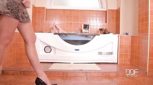 Tina Kay and Ani Blackfox - Foot Care For Two - Lesbian