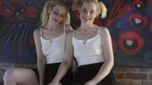 british twins - anal foursome