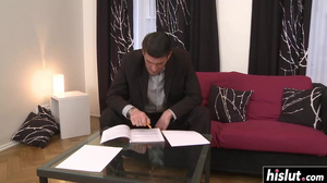 Delicious anal banging with Kristine Crystalis