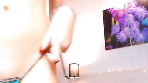 Brunette Babe Willingly Undressing Herself