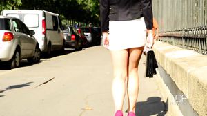 Sexy Dutch teen Taylor Sands fingered & fucked after talent scout interview