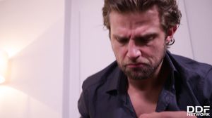 Josephine Jackson - Busty beauty Josephine gets her horny wet pussy slammed with a big schlong