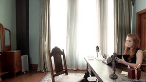 Bad employee rough fucks busty boss