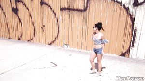 Half Asian Milf Getting Some Dick