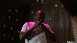 Shemale fucks black guy and his wife